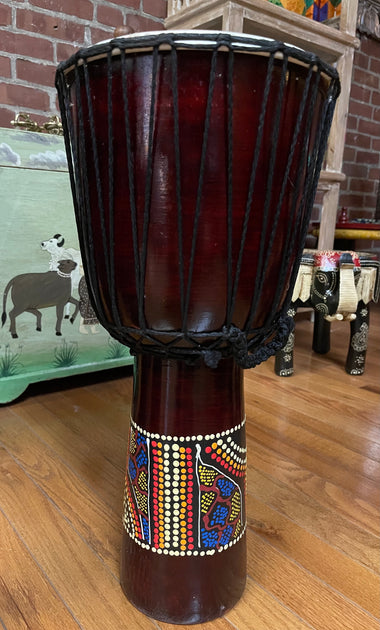 Djembe Beginner Paint, 10 12' 16 20 24 Tall. 