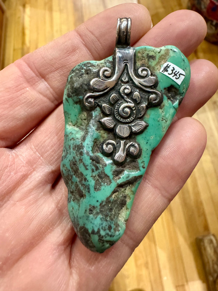 Turquoise Dragon Pendant