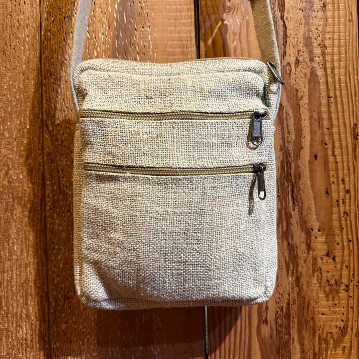 Hemp Handbag - Floating Lotus