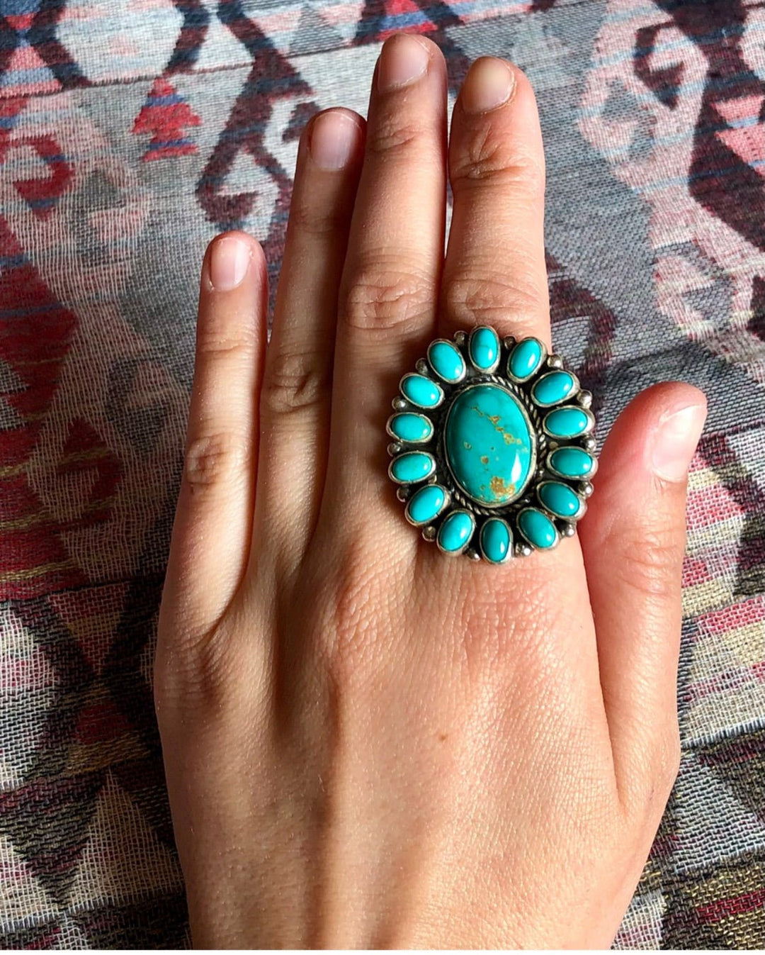 Blossom Turquoise Ring