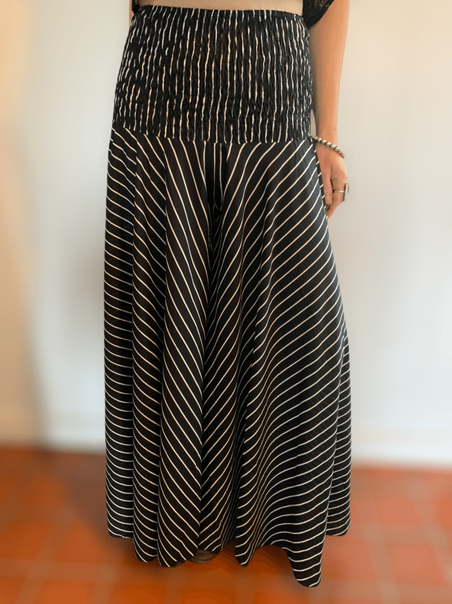 Aria Wide Leg Pants - Floating Lotus