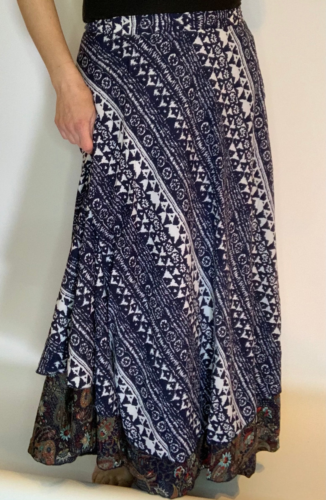 Long Wrap Skirt