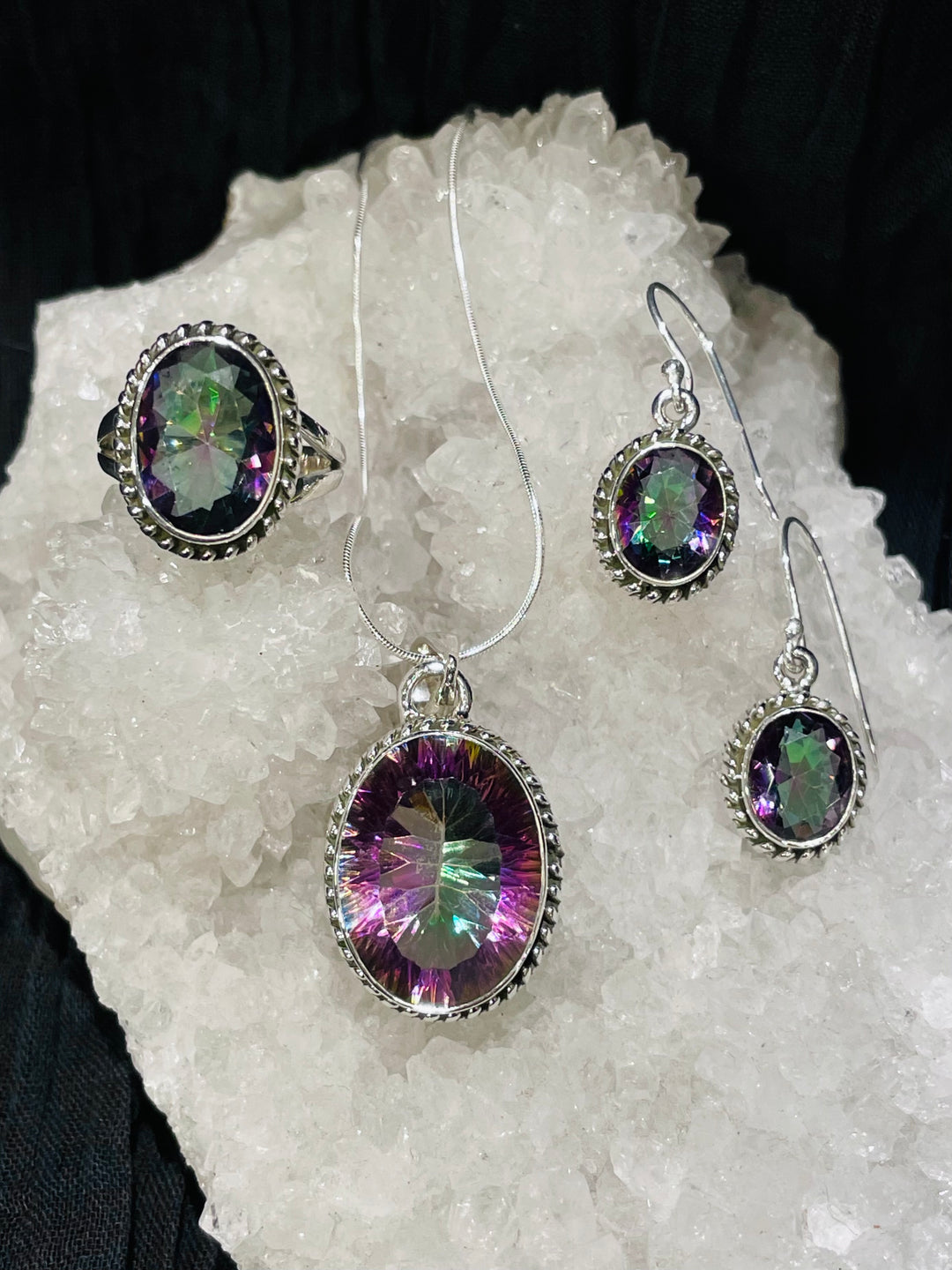 Mystic Topaz Fire Set