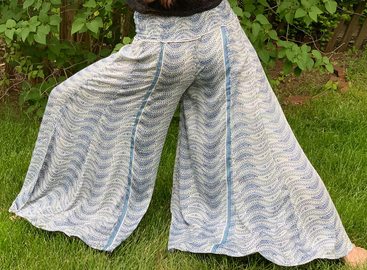 Wide Leg Sari Pants