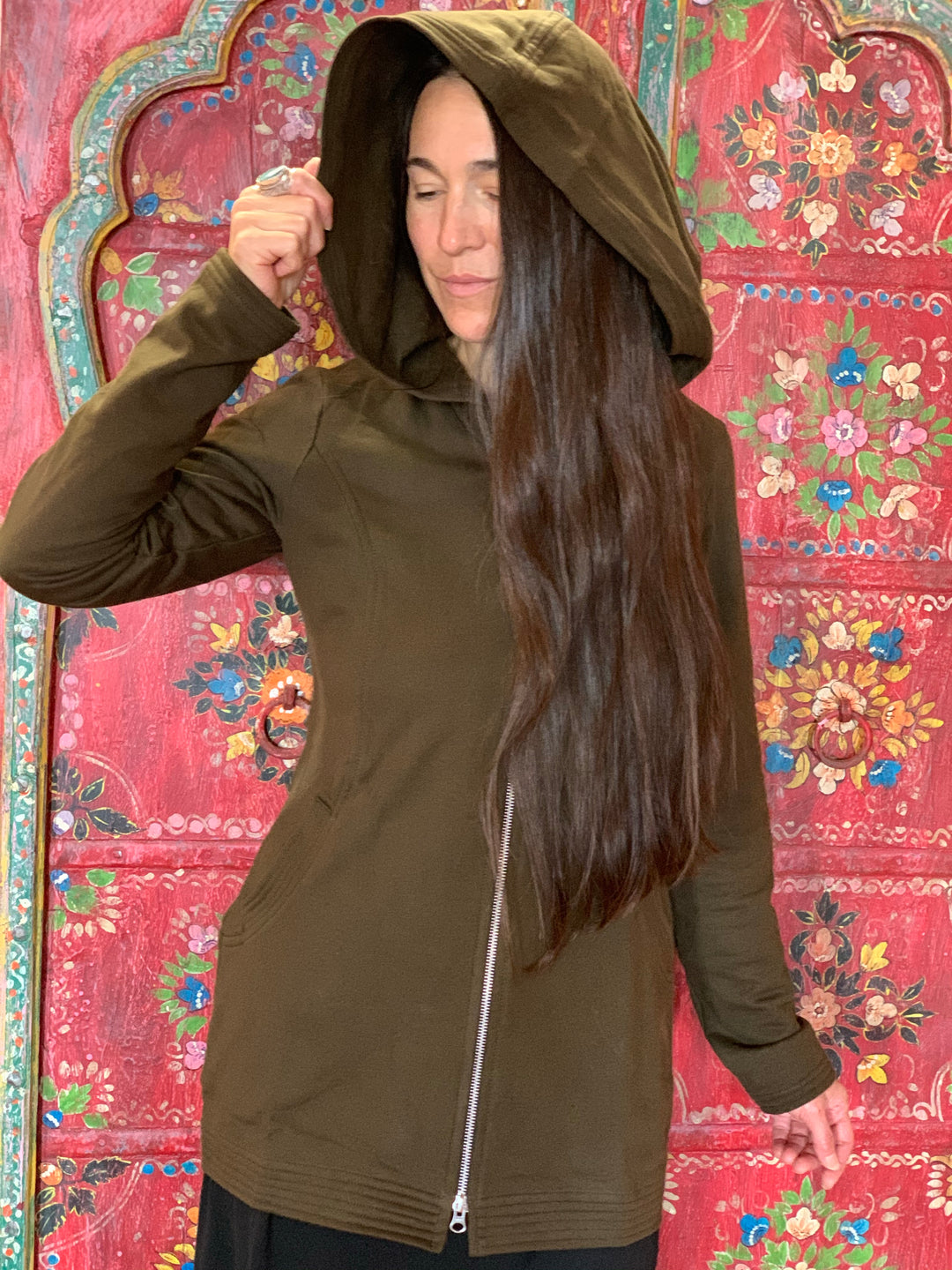 Organic Cotton Hooded Jacket