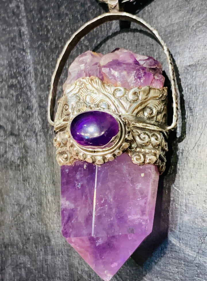 Manifest Amethyst Pendant