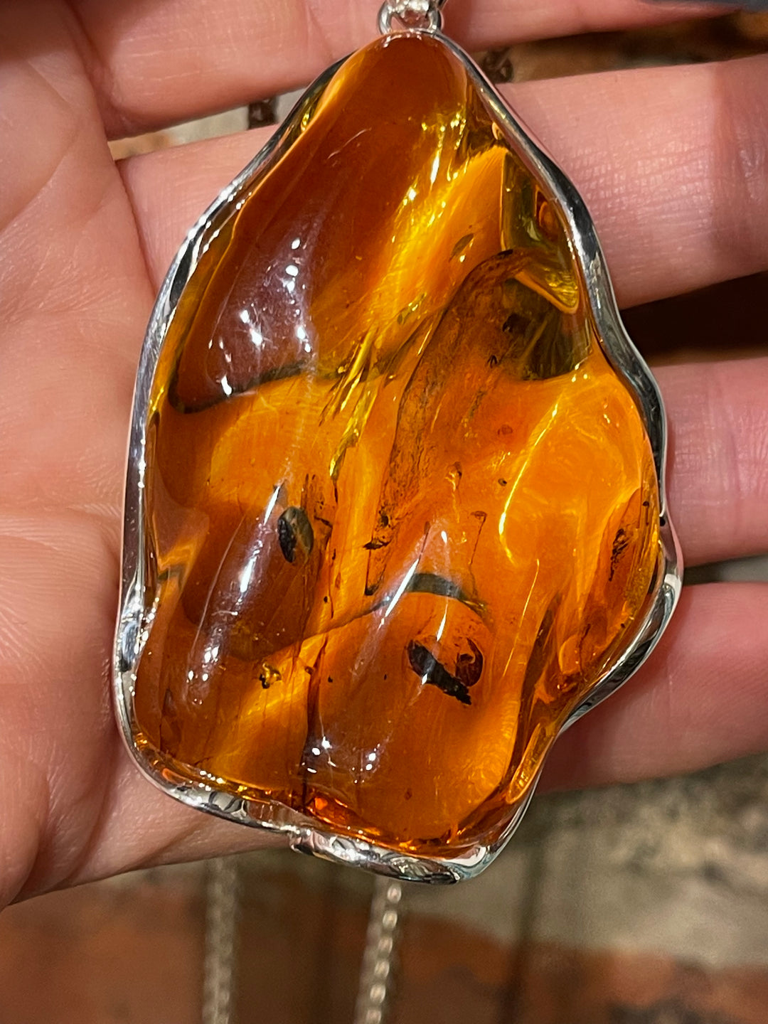 Amber Ethereal Pendant